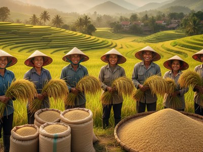 Giá lúa gạo hôm nay 28.9.2025: Ổn định nội địa, xuất khẩu nhiều biến động