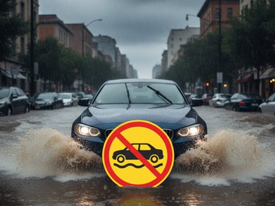 Xe ô tô ngập nước bao nhiêu là nguy hiểm? Cảnh báo tài xế mùa mưa lũ