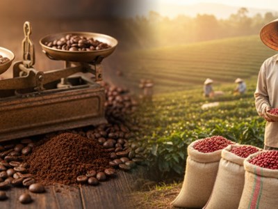 Giá cà phê hôm nay 1.10: dao động quanh 111.500 – 115.000 đồng/kg