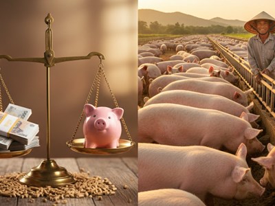 Giá heo hơi hôm nay 1.10: Cả nước giảm nhẹ