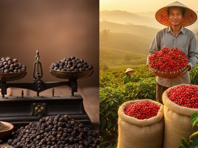 Giá hồ tiêu hôm nay 1.10: Ổn định vùng 150.500 – 154.000 đồng/kg