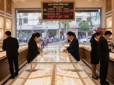 Giá vàng hôm nay 1.10: Trong nước tăng nhẹ, thế giới chững lại