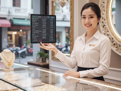 Giá vàng hôm nay 3.10: Trong nước giảm nhẹ, thế giới chốt lời