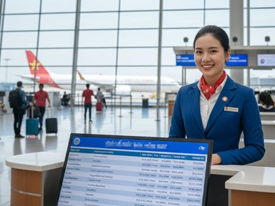 Giá vé máy bay hôm nay 3.10: Nhiều lựa chọn hấp dẫn