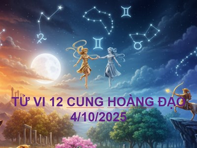 Tử vi 12 cung hoàng đạo ngày 4.10: Cơ hội mới mở ra