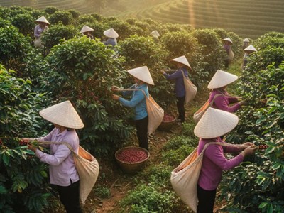 Giá cà phê hôm nay 5.10: Neo trên 116.000 đồng/kg