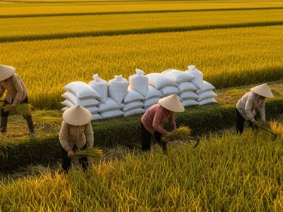 Giá lúa gạo hôm nay 5.10: Nội địa có thể giảm nhẹ