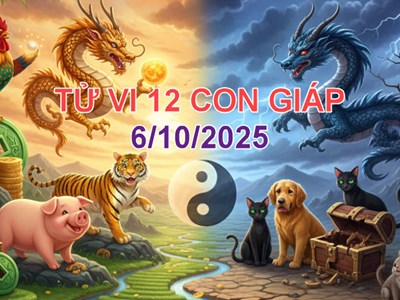Tử vi 12 con giáp ngày 6.10: Cơ hội và thử thách song hành