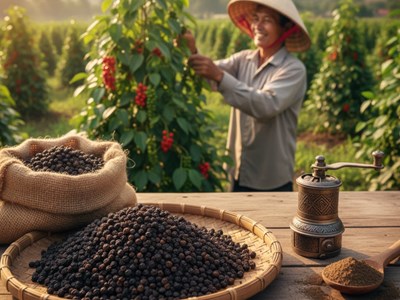 Giá hồ tiêu hôm nay 7.10: Tiếp tục đà tăng nhẹ