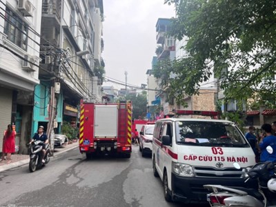 Hà Nội: Cháy nhà lúc rạng sáng, 5 người trong gia đình tử vong