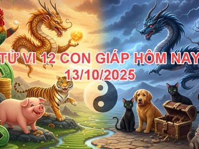 Tử vi 12 con giáp hôm nay 13.10: Cát tinh soi chiếu, quý nhân xuất hiện