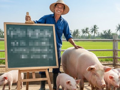 Giá heo hơi hôm nay 14.10: Xuống nhẹ 1.000 đồng/kg