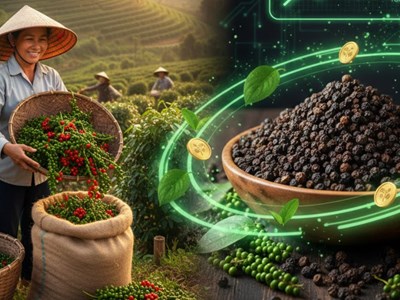 Giá hồ tiêu hôm nay 2.12: giảm 1.000-2.000 đồng/kg