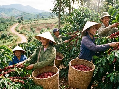 Giá cà phê hôm nay 5.12: Giảm sâu phiên thứ ba liên tiếp