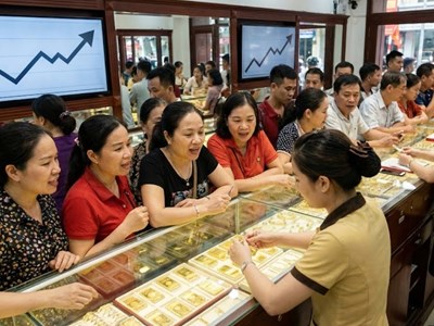 Giá vàng hôm nay 9.12.2025: SJC tăng mạnh