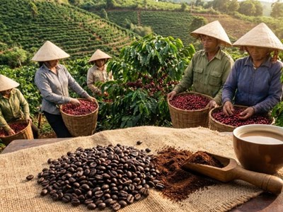 Giá cà phê hôm nay 12.12: Tăng nhẹ sau chuỗi giảm kéo dài