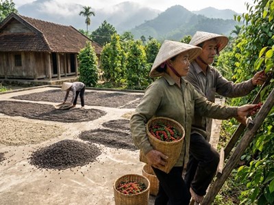 Giá hồ tiêu hôm nay 12.12: Tăng nhẹ trở lại 150.000 đồng/kg