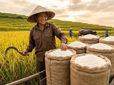 Giá lúa gạo ngày 12.12: Trong nước đứng vững, quốc tế giảm tốc