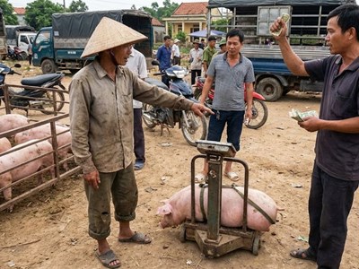 Giá heo hơi hôm nay 17.12: Thị trường ổn định trước cao điểm