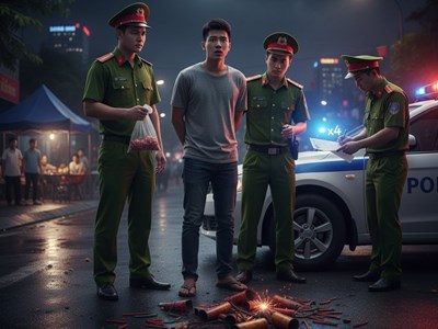 Dùng pháo trái phép, phạt nặng gấp 4 lần trước đây