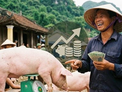 Giá heo hơi hôm nay 19.12: Tăng mạnh, chạm mốc 67.000 đồng/kg