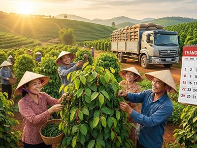 Giá hồ tiêu hôm nay 26.12: Neo cao sát mốc 150.000 đồng/kg