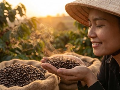 Giá cà phê hôm nay 3.1: Đắk Lắk chạm 98.500 đồng/kg