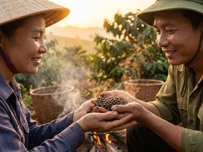 Giá cà phê hôm nay 4.1 có tiếp tục giữ mốc cao?