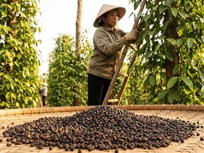 Giá hồ tiêu hôm nay 6.1: Đi ngang, thị trường ổn định