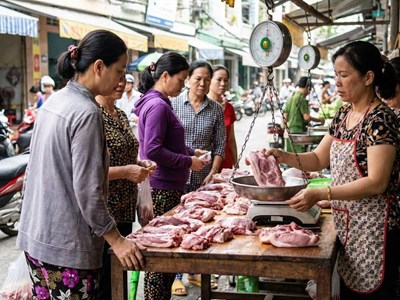 Giá heo hơi hôm nay 8.1.2026 tăng nhẹ tại nhiều nơi
