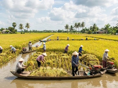 Giá lúa gạo hôm nay 18.1: Giao dịch chậm
