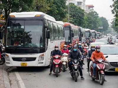Giao thông Hà Nội sáng 19.1: Điểm nóng Chùa Láng – Mai Dịch