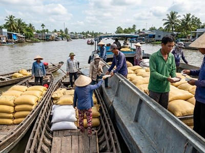 Giá lúa gạo hôm nay 20.1.2026: Gạo thơm nhích giá