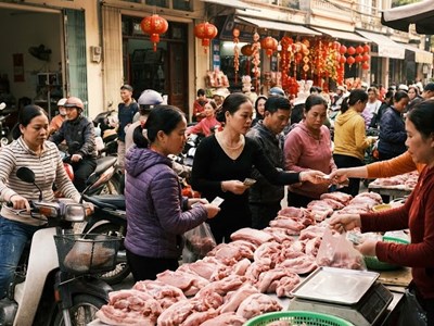 Giá heo hơi 21.1.2026: Miền Bắc chạm mốc 77.000 đồng/kg