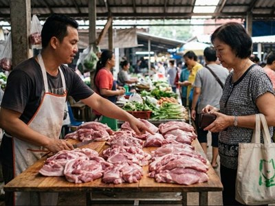 Giá heo hơi hôm nay 31.1: Giá lùi về 75.000-79.000 đồng/kg