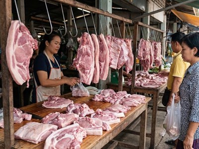 Giá heo hơi hôm nay 1.2.2026: Giá neo cao 75.000–81.000 đồng/kg