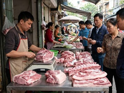 Giá heo hơi ngày 2.2: Cận Tết, thị trường giữ mức cao