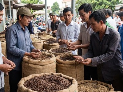 Giá cà phê hôm nay 12.2: Bất ngờ giảm trước Tết