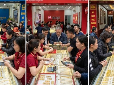 Giá vàng hôm nay 13.2: Giá vàng thế giới giảm sâu phiên đầu giờ sáng