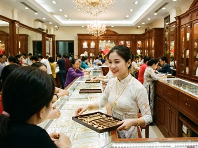 Giá vàng hôm nay 14.2: Xu hướng giảm đang chiếm ưu thế