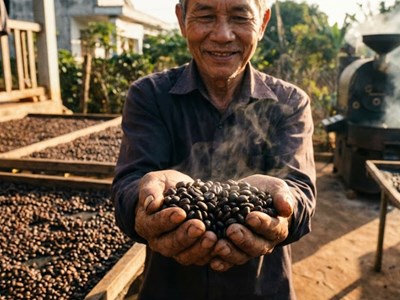 Giá cà phê hôm nay 18.2 neo cao sát mức 98.000 đồng/kg