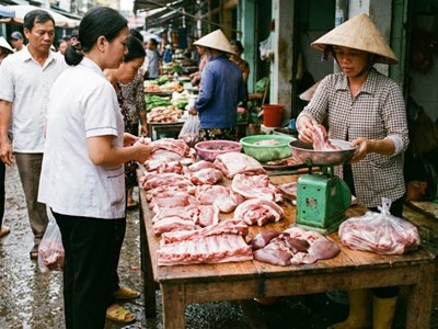 Giá heo hơi hôm nay 21.2: Ba miền đồng loạt đi ngang