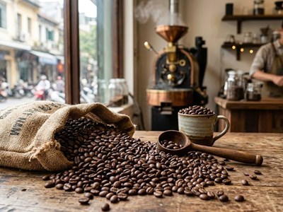 Giá cà phê hôm nay 2.3: Giữ mốc 96.000 đồng/kg