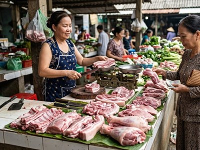 Giá heo hơi hôm nay 9.3: Dao động 61.000 - 69.000 đồng/kg