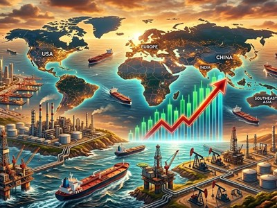 Giá xăng dầu tăng 22h hôm nay 12.3: Dầu Brent vượt 100 USD/thùng