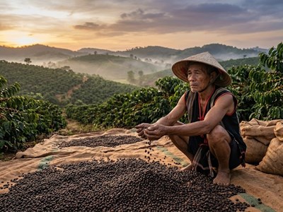 Giá cà phê hôm nay 15.3: Tây Nguyên giảm mạnh còn 90.600 đồng/kg