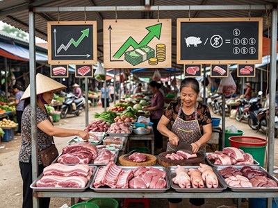 Giá heo hơi hôm nay 15.3: Thị trường ba miền duy trì ổn định