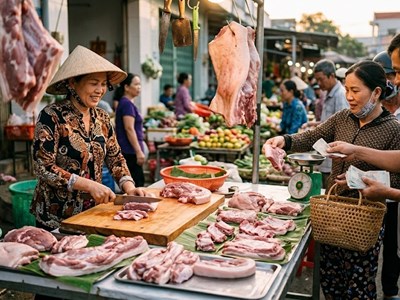 Giá heo hơi hôm nay 18.3: Tăng nhẹ tại miền Bắc, cao nhất 66.000 đồng/kg