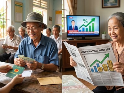 Tăng lương hưu từ tháng 7.2026: Ai được hưởng, tăng bao nhiêu?