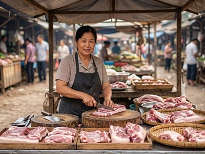 Giá heo hơi hôm nay 27.3: Phân hóa rõ giữa ba miền